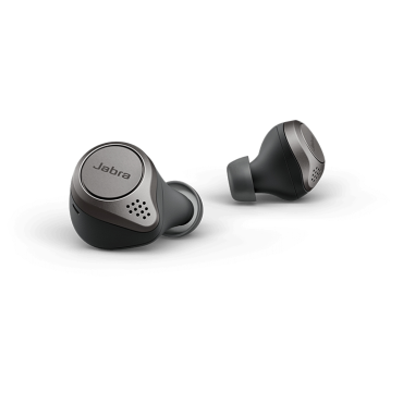 Jabra Elite 75t True Wireless Earbuds, black