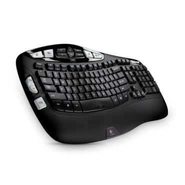 LOGITECH Wireless Keyboard K350 - Näppäimistö - 2.4 GHz - Pohjoismaat - (OEM)