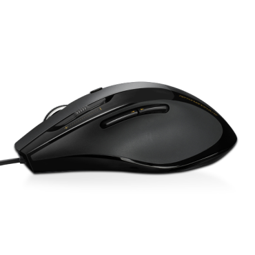Rapoo N6200 Wired Optical Mouse Full size Ergo, 4D Scroll