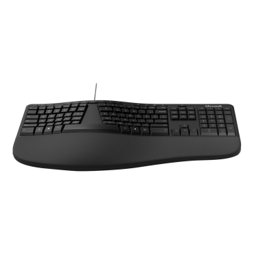 Microsoft Ergonomic Keyboard - USB - Nordic - black