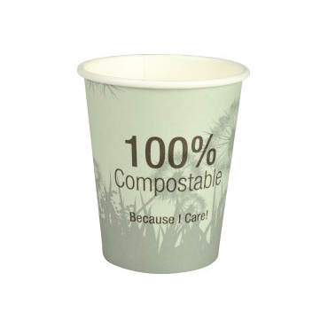 GASTRO-LINE  kahvikuppi 24cl Ø8cm pap/PLA kompostoituva 50kpl/pss | Kertakäyttöastiat