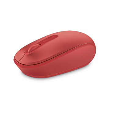 MS Wireless Mobile Mouse 1850 Red | Langattomat