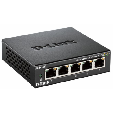 D-Link Gigabit Ethernet kytkin, 5x10/100/1000Mbps