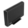 Ulkoinen kotelo 1x3,5″ SATA -kiintolevylle, USB-C, USB 3.1 Gen2 | Ulkoiset