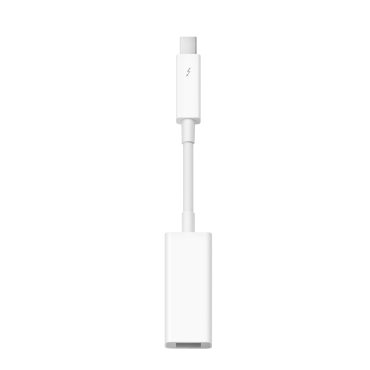 Apple Thunderbolt-Firewire-sovitin, 0,1m, valkoinen | Adapterit / Adapterikaapelit