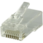 RJ45 LIITÄNTÄ, CAT 6 UTP, 20-PAKKAUS | Adapterit / Adapterikaapelit