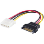 Virta-adapteri kovalevyille, 4-pin SATA