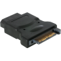 Virta-adapteri 15-pin SATA u  4-pin Molex n | Adapterit / Adapterikaapelit