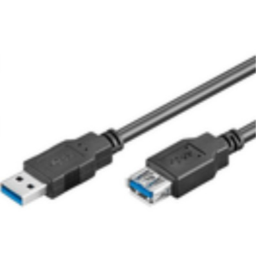 MicroConnect USB3.0 A(u)-A(n) 5m, Black | USB