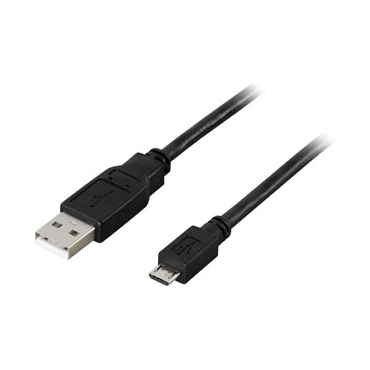 USB2 Au - Micro-Bu, 5-pin, 3m, musta | USB