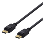 DisplayPort näyttökaapeli, 20-pin u - u, 7m, musta | DisplayPort