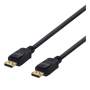 DisplayPort näyttökaapeli, 20-pin u - u, 10m, musta | DisplayPort