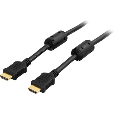 HDMI 1.4 High Speed HDMI cable with Ethernet HDMIa(u)-HDMIa(u), 7m, musta
