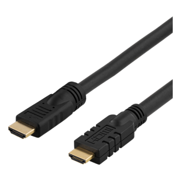 HDMI 1.4 High Speed with Ethernet HDMIa(u)-HDMIa(u) 15m musta aktiivinen | HDMI