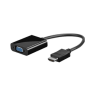 MicroConnect Adapter HDMI - VGA M/F, Black Support Audio, 1920*1200 (max) USB to Micro B for chargin | Adapterit / Adapterikaape