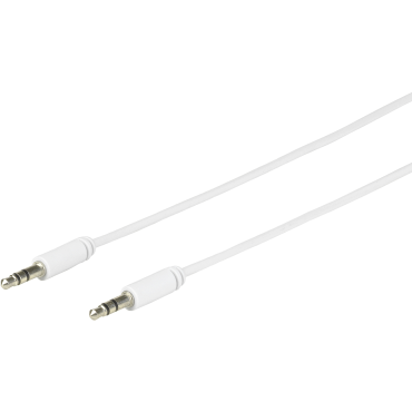 eSTUFF Minijack Cable 3.5mm 1m white