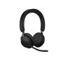 JABRA Evolve2 65 MS Stereo langaton musta USB-A | Kuulokkeet