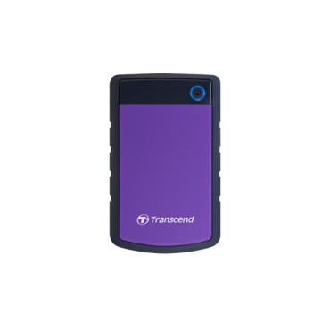 TRANSCEND Storejet 25H3P Mobile USB3, 4TB, OneTouch BackUp | Ulkoiset