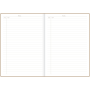 Planner-muistikirja A5 sand | Pöytäkalenterit