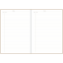 Planner-muistikirja, sand | Pöytäkalenterit