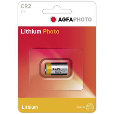 AgfaPhoto CR2, 3V 1kpl Litium (12kpl/pkt) | Paristot ja pienvirtalaitteet