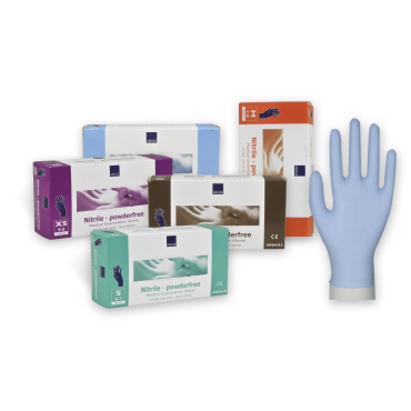 ABENA Classic nitriilisuojakäsine XL violetti 100kpl/rasia | Ensiapu 
