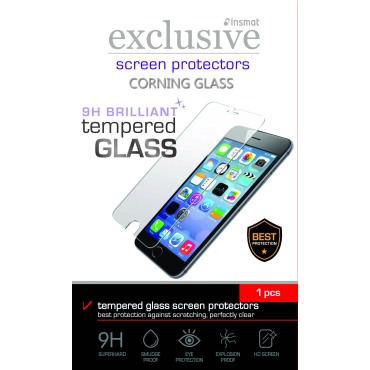 Insmat Full Premium Glass For iPhone 8/7 CLEAR