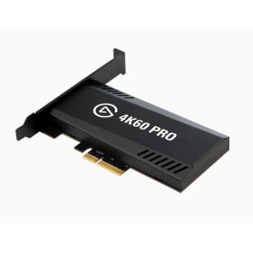 Elgato Game Capture 4K60 Pro - Video capture adapter - PCIe x4      Kuvat  Left-angle Left-angle Pac | Muut