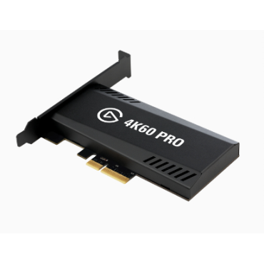 Elgato Game Capture 4K60 Pro - Video capture adapter - PCIe x4      Kuvat  Left-angle Left-angle Pac