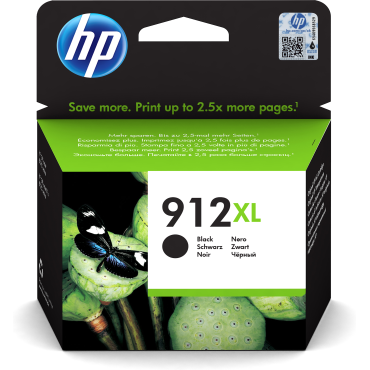 HP 912XL High Yield Black Ink 3YL84AE | HP