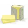 Post-it® ekoviestilaput 655 vaalean keltainen 76x127mm 6nid/pkt | Viestilaput ja teippimerkit