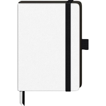 Kompagnon Classic muistikirja 9,5x12,8cm valkoinen viivoitettu | Vihot ja kirjat