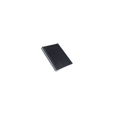 BINDERBOOKS konttorikirja A4 ruudut  musta kierresidottu | Vihot ja kirjat