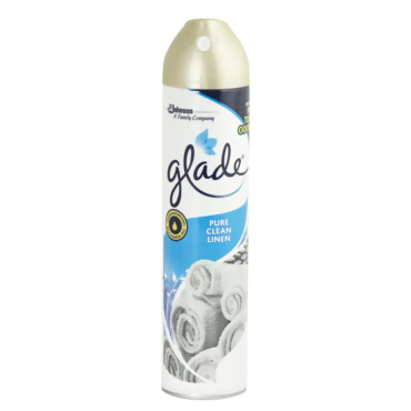 GLADE 5in1 Clean Linen  ilmanraikastin spray 300ml