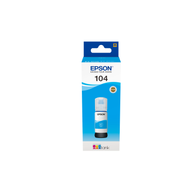EPSON 104 EcoTank Cyan ink bottle (WE) | Epson