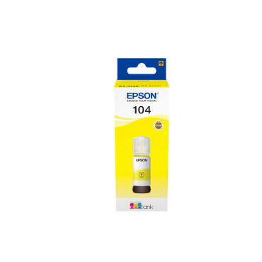 EPSON 104 EcoTank Yellow ink bottle (WE) | Epson