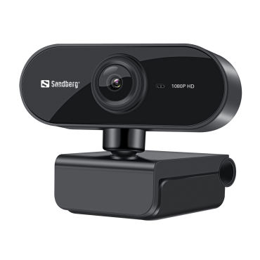 SANDBERG USB Webcam Flex 1080P HD, black | Web-kamerat
