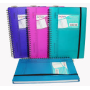 SNOPAKE Noteguard Hardback A4 viivoitettu muistivihko kierresidonta