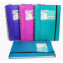 SNOPAKE Noteguard Hardback A4 viivoitettu muistivihko kierresidonta | Vihot ja kirjat