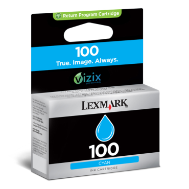 Lexmark no.100 Cyan ink 200s.