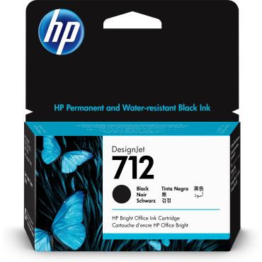 HP 712 38-ml Black DesignJet Ink Cartridge | HP