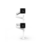 ERGOTRON LX Dual Stacking Arm Tall Pole, 2 LCD-näyttöä, alumiini, näytön koko: 40″ saakka valkoinen | Näyttötelineet