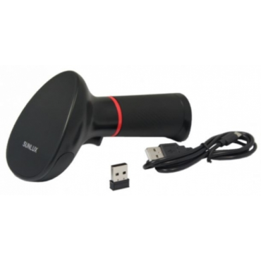 SUNLUX Wireless 2D Scanner USB Black