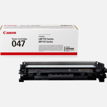 CANON CRG 047 - Musta - original - väriainekasetti malleihin Image CLASS MF113w i-SENSYS LBP112, LBP | Canon