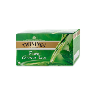 TWININGS pure green vihreä tee 25pss/pkt