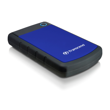 TRANSCEND Storejet 25H3P Mobile USB3, 1TB, Blue Anti-Shock