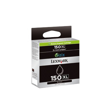 Lexmark no 150XL black  ink  PRO915/910/715/S315/415/515  750sheets