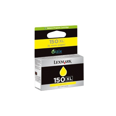 Lexmark no 150XL Yellow ink PRO915/910/715/S315/415/515, 700sheets