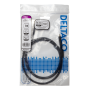 DELTACO USB-C - DisplayPort-kaapeli, 1m, 4K, 3D, musta | Adapterit / Adapterikaapelit