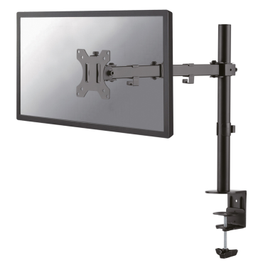 NEOMOUNTS by NewStar | Monitor DeskMount Single 10-32inch clamp/grommet VESA75-100 Full motion Tilt